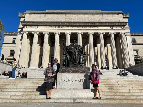 Główne wejście do Uniwersytetu Columbia